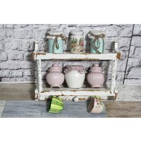 Altes Kleines Holz Küchenregal Gewürzregal 60Er Jahre Creme Weiß Shabby Landhaus Vintage Altes Kleines Holz Küchenregal Gewürzregal 60Er Jahre Creme Weiß Shabby Landhaus Vintage von DerKleineShabbyLaden