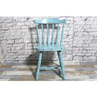 Shabby Sprossenstuhl Küchenstuhl Holzstuhl Stuhl Esszimmerstuhl Türkis Blau 60Er Jahre Chic Möbel Vintage Landhaus Country Shabby Sprossenstuhl Küchenstuhl Holzstuhl Stuhl Esszimmerstuhl Türkis Blau 60Er Jahre Chic Möbel Vintage Landhaus Country von DerKleineShabbyLaden