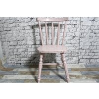 Shabby Stuhl Gedrechselter Sprossenstuhl Holzstuhl Rosé Rosa 60Er Jahre Chic Möbel Vintage Landhaus Country Shabby Stuhl Gedrechselter Sprossenstuhl Holzstuhl Rosé Rosa 60Er Jahre Chic Möbel Vintage Landhaus Country von DerKleineShabbyLaden