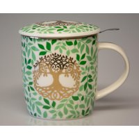 Teetasse Lebensbaum | Inkl. Sieb Und Deckel Teetasse Lebensbaum | Inkl. Sieb Und Deckel von DerNaturladen