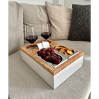 Sofa Butler - Couch Tablett Das Perfekte Geschenk Aus Eiche/Korpus Weiß Neu Sofa Butler - Couch Tablett Das Perfekte Geschenk Aus Eiche/Korpus Weiß Neu von DerSofabutler