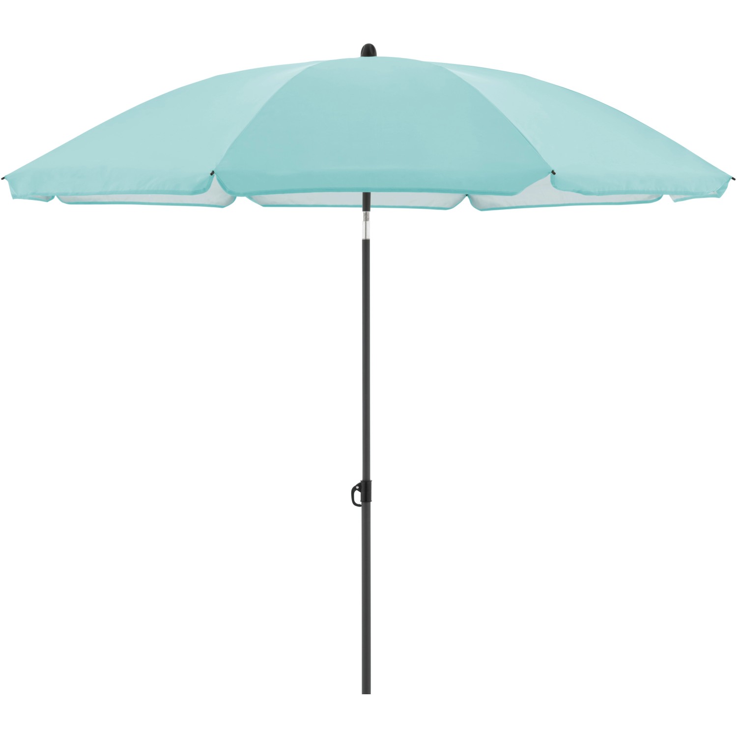 Derby Marktschirm Ø 165 cm Hellblau mit Handöffner Derby Marktschirm Ø 165 cm Hellblau mit Handöffner von Derby