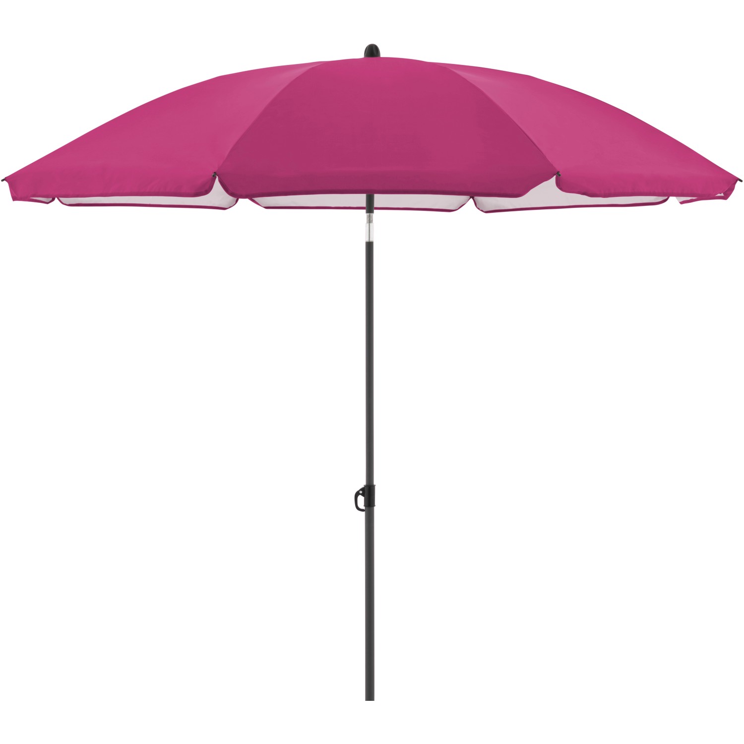 Derby Marktschirm Ø 165 cm Pink mit Handöffner von Derby