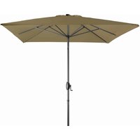 Derby Sonnenschirm / Kurbelschirm "Basic Lift neo 200 x 250", 200 x 250 cm, greige, Bezug aus 100% Polyester, Gestell aus Aluminium, 6,4 kg Derby Sonnenschirm / Kurbelschirm "Basic Lift neo 200 x 250", 200 x 250 cm, greige, Bezug aus 100% Polyester, Gestell aus Aluminium, 6,4 kg von Derby