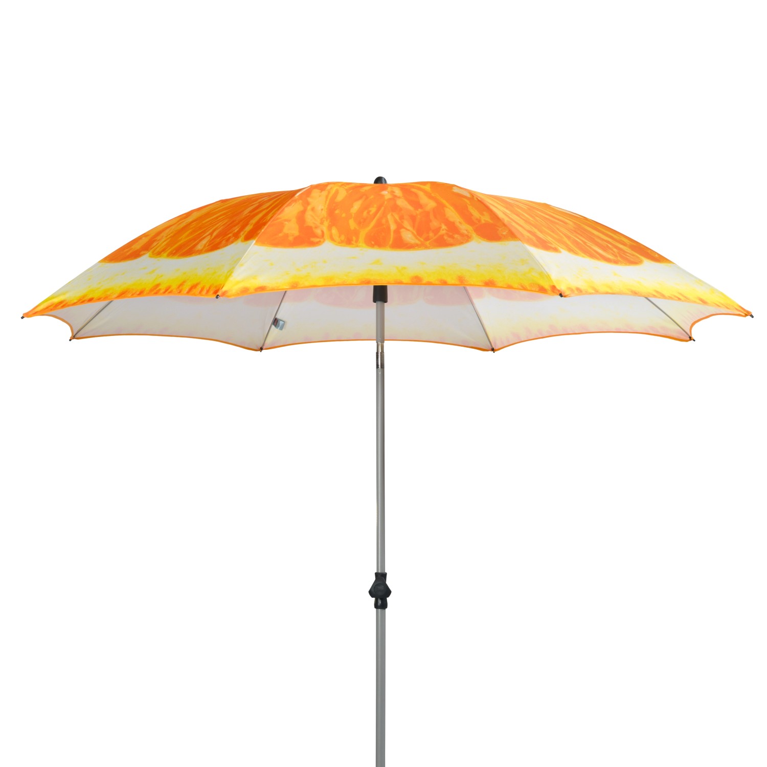 Derby Marktschirm Ø 180 cm Orange mit Handöffner von Derby