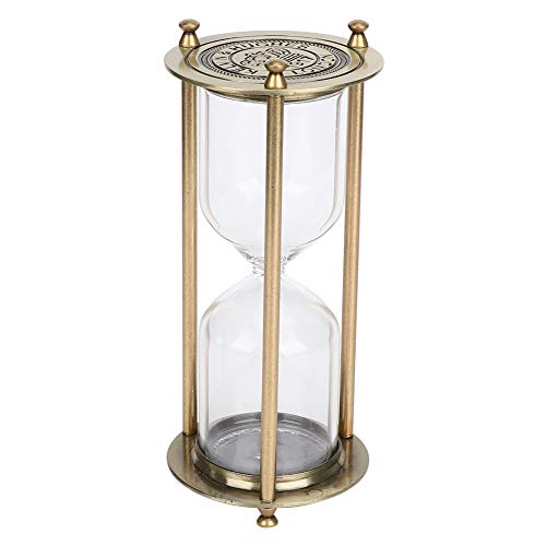 Europäische Feature Legierung Sanduhr Ornamente Angepasst Timing Sanduhr Wohnzimmer Esszimmer Sanduhr Timer Glas Handwerk Kleine Selbst Installiert Sand(Kleiner selbstladender Sand) von Derefine