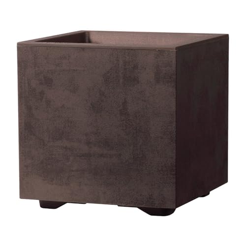 Deroma Eleganter Blumenkasten mit klassischen, klaren Linien, perfekt für Garten und Terrasse und kann auch im Innenbereich aufgestellt Werden, braun, mittel Deroma Eleganter Blumenkasten mit klassischen, klaren Linien, perfekt für Garten und Terrasse und kann auch im Innenbereich aufgestellt Werden, braun, mittel von Deroma