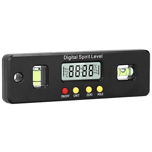 Digitale Wasserwaage, 150 mm Magnetische Wasserwaage Mini Elektronische digitale Wasserwaage Neigungsmesser Winkelfinder Tischlerwerkzeug… Digitale Wasserwaage, 150 mm Magnetische Wasserwaage Mini Elektronische digitale Wasserwaage Neigungsmesser Winkelfinder Tischlerwerkzeug… von Deror