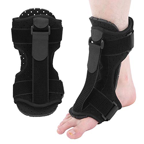 Einstellbare Fußheberorthese, Orthese Plantarfasciitis Recovery Fußschiene Unterstützung von Deror