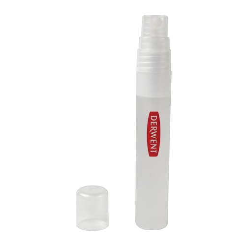 Derwent Spritzer Sprayflasche, kompakt, nachfüllbar, feiner Nebelzerstäuber, praktisches Kunstzubehör für Aquarellkünstler, professionelle Qualität, 2300592 Derwent Spritzer Sprayflasche, kompakt, nachfüllbar, feiner Nebelzerstäuber, praktisches Kunstzubehör für Aquarellkünstler, professionelle Qualität, 2300592 von Derwent