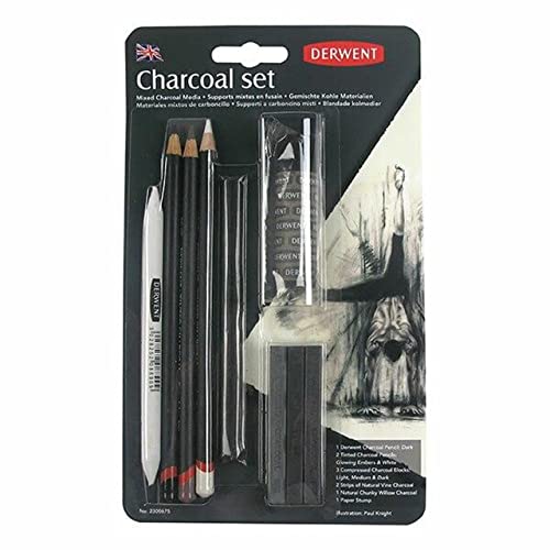 Derwent Kohle-Kollektion, Packung, 10 Stück (2300675) von Derwent