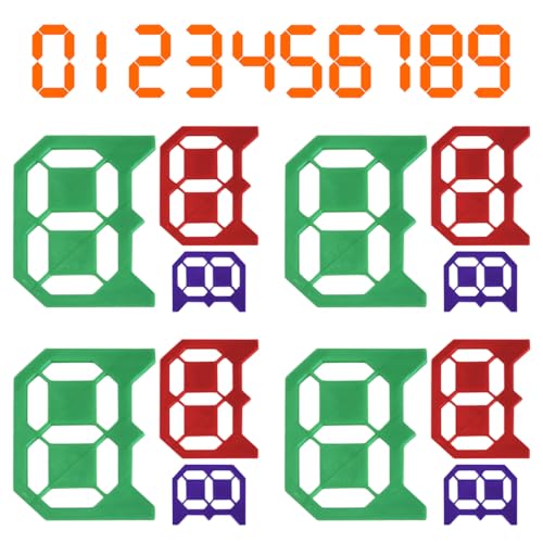 4 SET Zahlen Nummer Schablonen - 0-9 Wiederverwendbare Digitale Vorlagen - Bunte Zahlendekoration Malerei Schablonen | Für Kinder 3-8 Jahre Auf Holz, Wand, Stoff, Fels, Tafel 4 SET Zahlen Nummer Schablonen - 0-9 Wiederverwendbare Digitale Vorlagen - Bunte Zahlendekoration Malerei Schablonen | Für Kinder 3-8 Jahre Auf Holz, Wand, Stoff, Fels, Tafel von Derwrtup