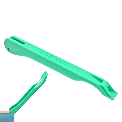 Derwrtup Buntglasfolien-Crimper, Handfolien-Werkzeug für Buntglas | Handlicher Kupferfolien-Klebebandabroller - Bunter handgefertigter Folienbandabroller aus Glas zur Reduzierung manueller Fehler von Derwrtup