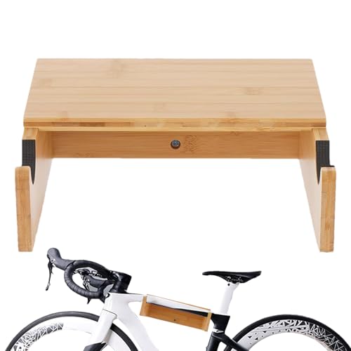 Derwrtup Fahrradträger zur Wandmontage, robuste Mehrzweckhaken für die Garage | Organizer aus robustem Holz, platzsparend in der Werkstatt oder zu Hause Derwrtup Fahrradträger zur Wandmontage, robuste Mehrzweckhaken für die Garage | Organizer aus robustem Holz, platzsparend in der Werkstatt oder zu Hause von Derwrtup