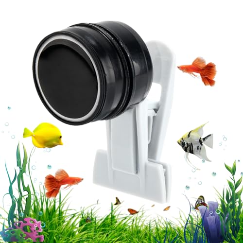 Derwrtup Magnetischer Algenclip - Effizienter Futterhalter Mit Magnetischer Aquariumfunktion,Magnetisch Automatisch Kompakt Vielseitig Für Süßwasser Salzwasser Schildkröten Betta Derwrtup Magnetischer Algenclip - Effizienter Futterhalter Mit Magnetischer Aquariumfunktion,Magnetisch Automatisch Kompakt Vielseitig Für Süßwasser Salzwasser Schildkröten Betta von Derwrtup