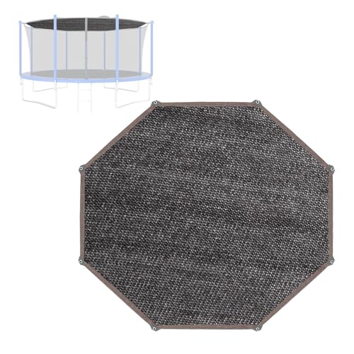 Derwrtup Schattenabdeckung für Trampolin, wasserdichte Abdeckung für Trampoline – wasserdichter und reißfester Stoff für Garten und Outdoor-Sport von Derwrtup