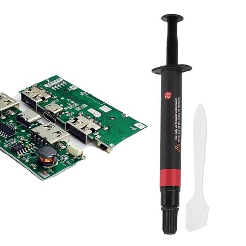 Derwrtup Wärmeleitpaste CPU,PC Wärmeleitpaste - Wärmeleitpasten-Kühlreiniger | Wärmeleitpastenreiniger, leitfähiges Thermosilikon, sicher Derwrtup Wärmeleitpaste CPU,PC Wärmeleitpaste - Wärmeleitpasten-Kühlreiniger | Wärmeleitpastenreiniger, leitfähiges Thermosilikon, sicher von Derwrtup