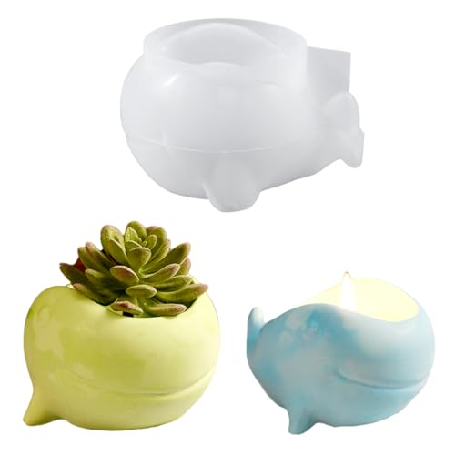 DeryArcle Wal Resin Silikonform, 3D Wal Gießen Silikonform Epoxid, Gefäße Klein Epoxidharz Formen, Kerze DIY Harz Formen Silikon für Dekoration Haus Basteln DeryArcle Wal Resin Silikonform, 3D Wal Gießen Silikonform Epoxid, Gefäße Klein Epoxidharz Formen, Kerze DIY Harz Formen Silikon für Dekoration Haus Basteln von DeryArcle