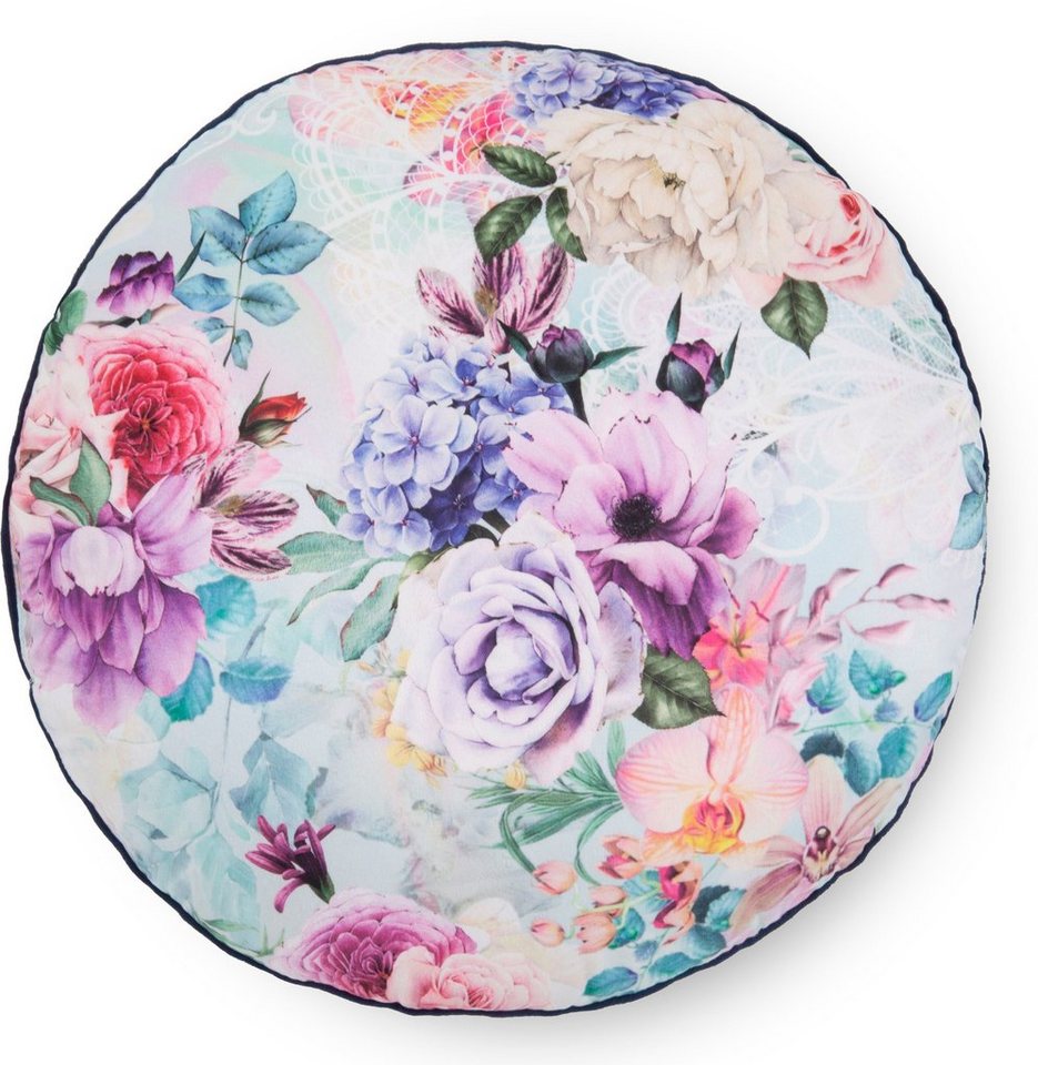 Descanso Dekokissen Anamin, Mit Füllung, 1 Stück, Mit Biese, 30x60, Wendeoptik, Weich, Blumen Descanso Dekokissen Anamin, Mit Füllung, 1 Stück, Mit Biese, 30x60, Wendeoptik, Weich, Blumen von Descanso