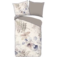 Descanso Wendebettwäsche "Fivien" 2 Stk. tlg. Baumwolle, Satin, 135x200, Biese, Reißverschluss, Wendeoptik, Sand Descanso Wendebettwäsche "Fivien" 2 Stk. tlg. Baumwolle, Satin, 135x200, Biese, Reißverschluss, Wendeoptik, Sand von Descanso