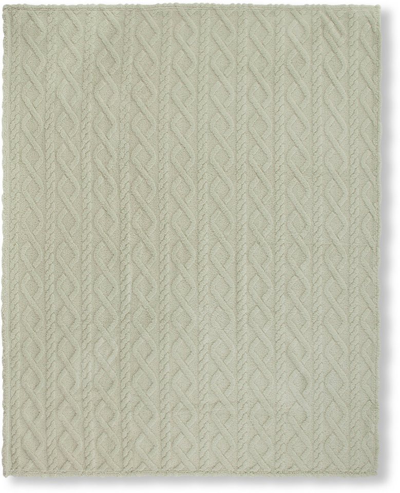Plaid Jacquard teddy, Descanso, Weich, Kuscheldecke, Wohndecke, Teddy, Jacquard, in 2 Größen Plaid Jacquard teddy, Descanso, Weich, Kuscheldecke, Wohndecke, Teddy, Jacquard, in 2 Größen von Descanso
