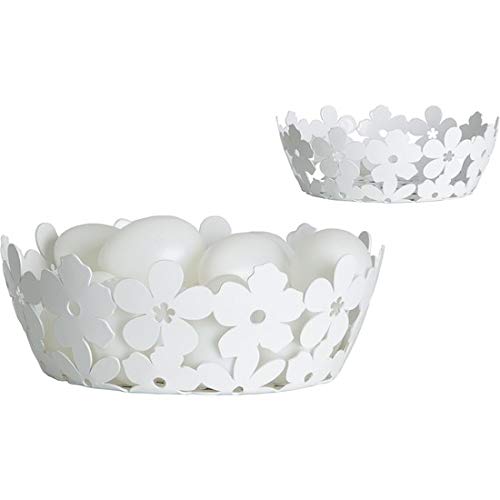Desconocido B and B Obstkorb, oval, Blumen, Mehrfarbig, Einheitsgröße von Desconocido