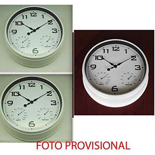 Desconocido B and B Wanduhr, weiß, Komposit, Einheitsgröße von Desconocido