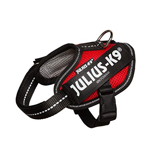 Julius-K9, IDC Powair Hundegeschirr, Größe: 2XS / Baby 2, Rot von JULIUS K-9