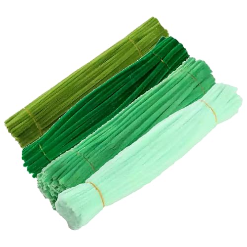 200 Stück Pfeifenreiniger Grün, Pfeifenputzer Zum Basteln, Geeignet für die Herstellung von Blumen, kleinen Tieren, Halloween, Weihnachten DIY Kunstwerk 200 Stück Pfeifenreiniger Grün, Pfeifenputzer Zum Basteln, Geeignet für die Herstellung von Blumen, kleinen Tieren, Halloween, Weihnachten DIY Kunstwerk von Desdira
