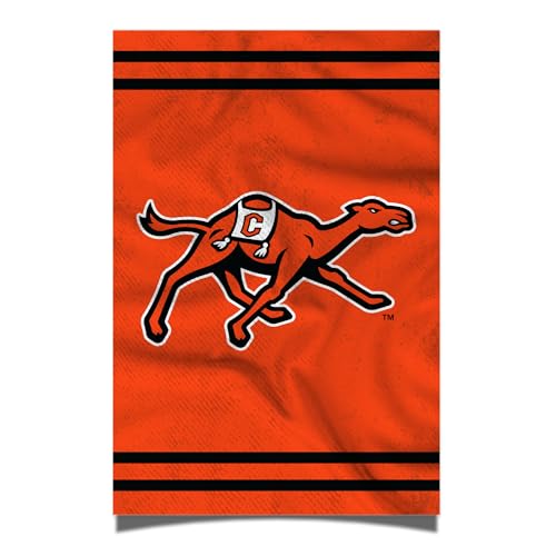 Desert Cactus Campbell University Poster Fighting Camels CU, 27,9 x 43,2 cm, Raumbüro-Dekoration, offizielle Fanausrüstung (28,9 x 43,2 cm, Version 3) von Desert Cactus