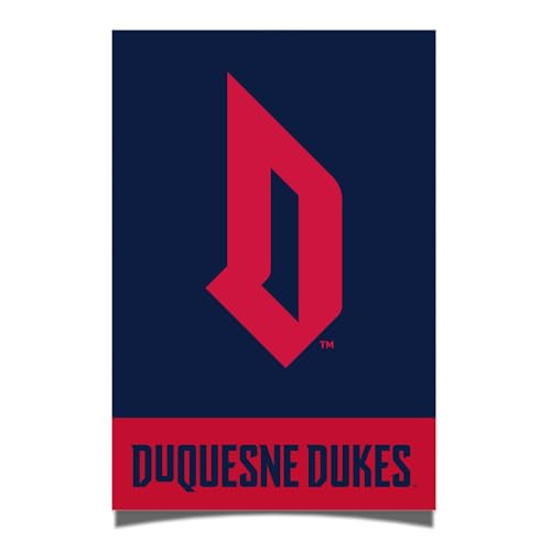 Desert Cactus Duquesne University Poster DU Dukes 27,9 x 43,2 cm, Raumbüro-Dekoration, offizielle Fanausrüstung (27,9 x 43,2 cm, Version 1A) von Desert Cactus