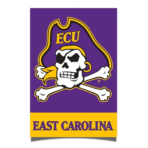 Desert Cactus East Carolina University Poster ECU Pirates 27,9 x 43,2 cm Zimmer Büro Dekor Dekoration Offizielle Fanausrüstung (Version 1A) von Desert Cactus
