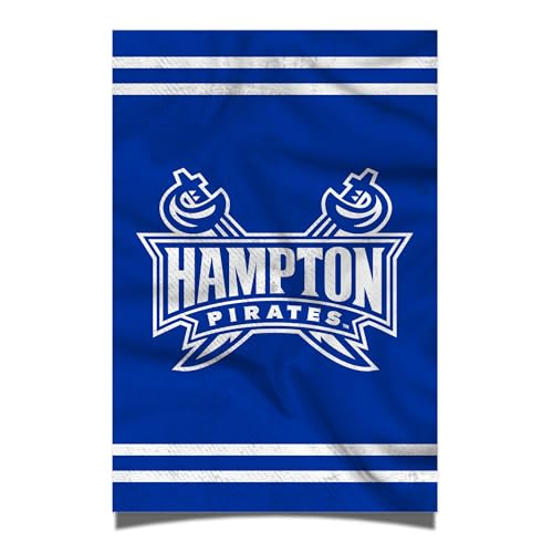 Desert Cactus Hampton University Poster Virginia Pirates 27,9 x 43,2 cm, Raumbüro-Dekoration, offizielle Fanausrüstung (28,9 x 43,2 cm, Version 3) von Desert Cactus