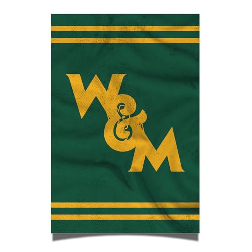 Desert Cactus Poster "College of William & Mary" Tribe W&M, 27,9 x 43,2 cm, Raumbüro, Dekoration, offizielle Fanausrüstung (27,9 x 43,2 cm, Version 3) von Desert Cactus