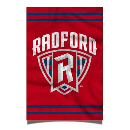 Desert Cactus Radford University Poster Highlanders, 27,9 x 43,2 cm, Raumbüro-Dekoration, offizielle Fanausrüstung (27,9 x 43,2 cm, Version 3) von Desert Cactus