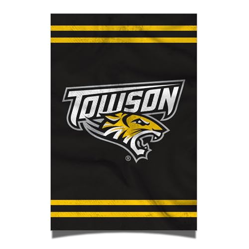 Desert Cactus Towson University Poster TU Tigers, 27,9 x 43,2 cm, Raumbüro-Dekoration, offizielle Fanausrüstung (27,9 x 43,2 cm, Version 3) von Desert Cactus