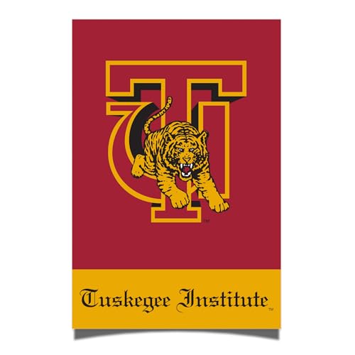 Desert Cactus Tuskegee University Poster TU Golden Tigers, 27,9 x 43,2 cm, Raumbüro-Dekoration, offizielle Fanausrüstung (27,9 x 43,2 cm, Version 1A) von Desert Cactus