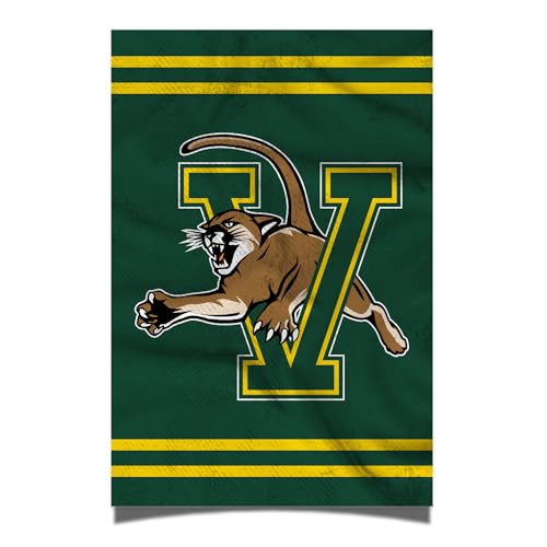 Desert Cactus University of Vermont Poster UVM Catamounts 27,9 x 43,2 cm Raumbüro-Dekoration, offizielle Fanausrüstung (27,9 x 43,2 cm, Version 3) von Desert Cactus