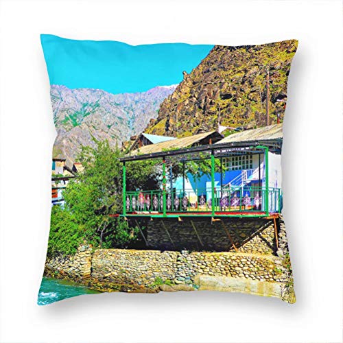 Afghanistan Pillow Case Decorative Cushion Cover Pillowcase Sofa Chair Bed Car Living Room Bedroom Office 18"x 18" KXR-3 von Desert Eagle