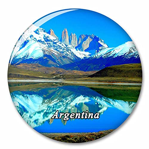Argentinien Patagonien Fitz Roy Cerro Torre Kühlschrank Magnete Dekorative Magnet Flaschenöffner Tourist City Travel Souvenir Collection Geschenk Starker Kühlschrank Aufkleber von Desert Eagle