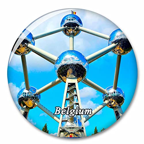 Belgien Brüssel Atomium Kühlschrank Magnete Dekorative Magnet Flaschenöffner Tourist City Travel Souvenir Collection Geschenk Starker Kühlschrank Aufkleber von Desert Eagle