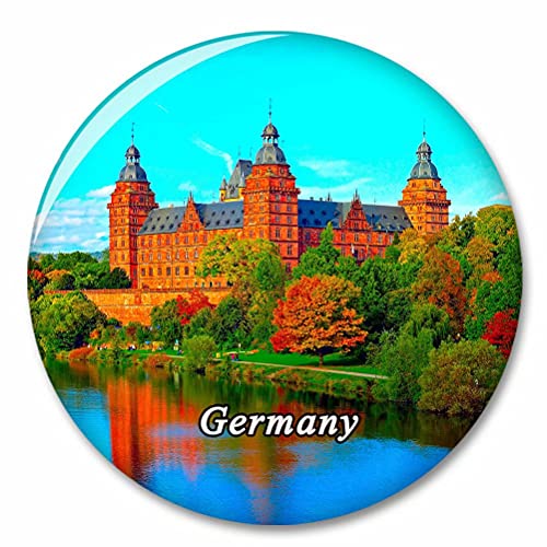 Germany Aschaffenburger Bavaria Fridge Magnet Decorative Magnet Tourist City Travel Souvenir Collection Gift Strong Refrigerator Sticker von Desert Eagle