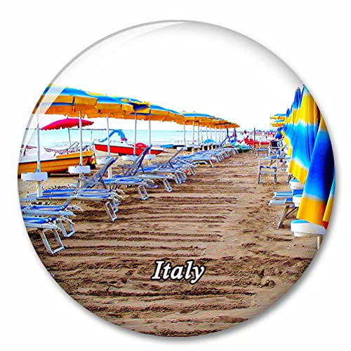 Italien Sun Beach Riccione Kühlschrankmagnet Dekorativer Magnet Touristische Stadt Reise Souvenir Sammlung Geschenk Starker Kühlschrank Aufkleber von Desert Eagle