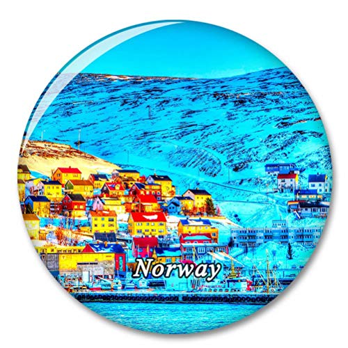 Norwegen Honningsvag Kühlschrank Magnete Dekorative Magnet Flaschenöffner Tourist City Travel Souvenir Collection Geschenk Starker Kühlschrank Aufkleber von Desert Eagle