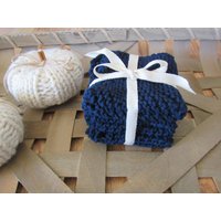 Handgestricktes Geschirrtuch 3Er Set. Geschirrtücher Im Landhausstil von DesertOwlKnits