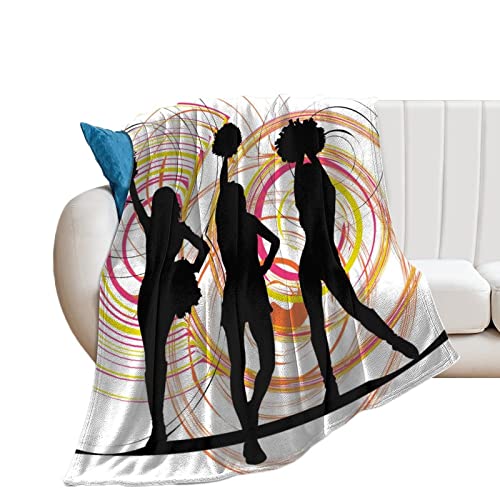 Desheze Kuscheldecke Cheerleading Sofadecke Couchdecke Flauschige Decke Mikrofaser Tagesdecke 130×150cm von Desheze