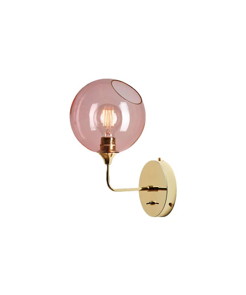 Design By Us - Ballroom The Wall Wandleuchte 37cm Rose von Design By Us