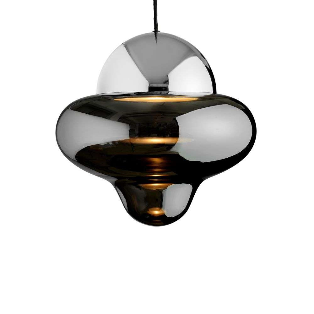 Design By Us - Nutty XL Pendelleuchte Smoke/Chrome von Design By Us