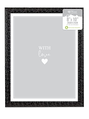 Bilderrahmen, freistehend, verziert, 20,3 x 25,4 cm, Schwarz Bilderrahmen, freistehend, verziert, 20,3 x 25,4 cm, Schwarz von Design Group
