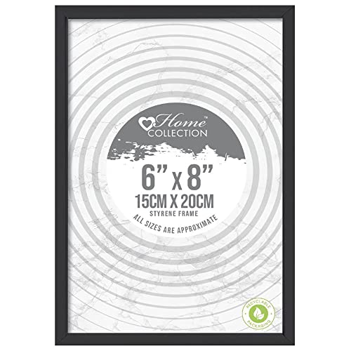 Design Group Bilderrahmen aus Styrol, 15,2 x 20,3 cm, Schwarz Design Group Bilderrahmen aus Styrol, 15,2 x 20,3 cm, Schwarz von Design Group